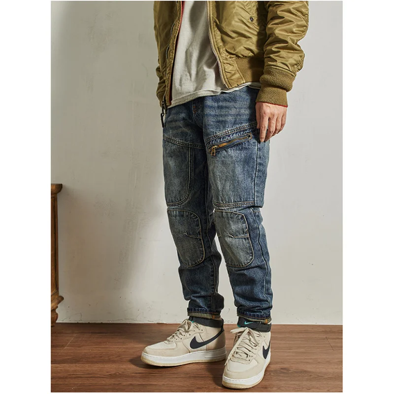 2025 autumn jeans, men's riding, American retro vintage, slim fit, stylish men's clothing, heavyweight motorcycle pants
2025 autumn jeans, men's riding, American retro vintage, slim fit, stylish men's clothing, heavyweight motorcycle pants