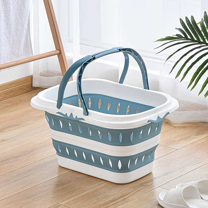 Extra Large Foldable Laundry Basket with Handles - Wall-Mountable, Multi-Purpose Storage Bin for Clothes and Miscellaneous Items
Extra Large Foldable Laundry Basket with Handles - Wall-Mountable, Multi-Purpose Storage Bin for Clothes and Miscellaneous Items