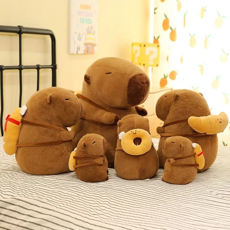 60 см кавайная капибара, плюшевая игрушка, булочка с хлебом, мягкая кукла, милые наполненные животные, детский подарок на день рождения, серия для выпечки, приз для машины с когтями
60 см кавайная капибара, плюшевая игрушка, булочка с хлебом, мягкая кукла, милые наполненные животные, детский подарок на день рождения, серия для выпечки, приз для машины с когтями