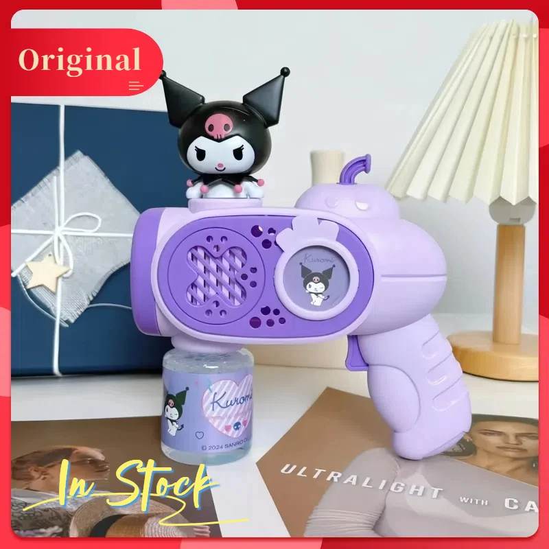 Summer Play Toy Kuromi Bubble Blowing Machine Children Internet Celebrity New Toy Supplement Liquid Birthday Gift For Children
Summer Play Toy Kuromi Bubble Blowing Machine Children Internet Celebrity New Toy Supplement Liquid Birthday Gift For Children