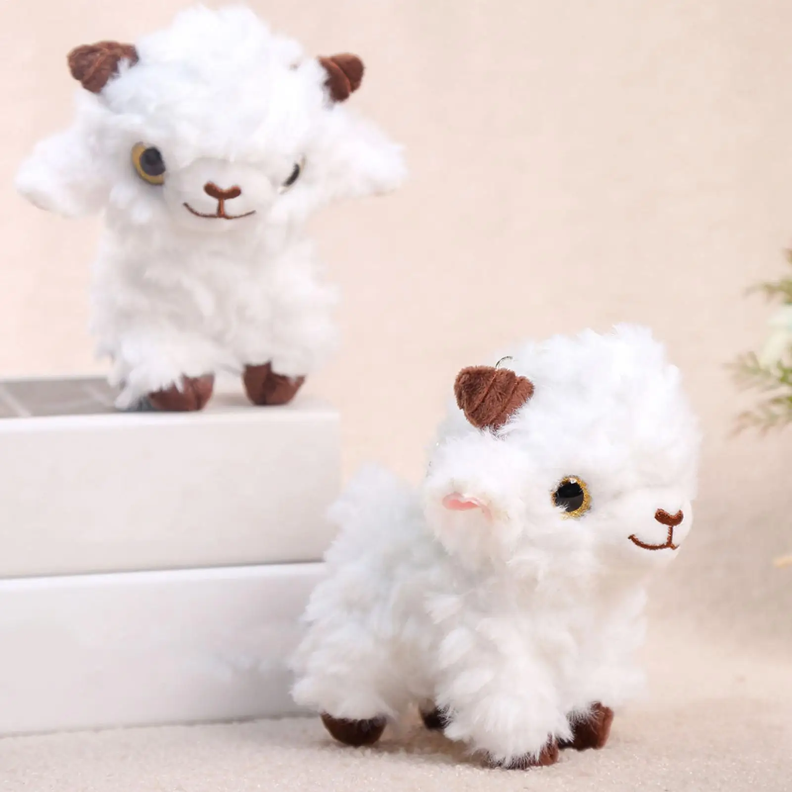 Sheep Keychain Soft Purse Charm Pendant Plush Animal Keyring For Men Women Kids Girls Boys Adults Birthday Holiday Wallet
Sheep Keychain Soft Purse Charm Pendant Plush Animal Keyring For Men Women Kids Girls Boys Adults Birthday Holiday Wallet