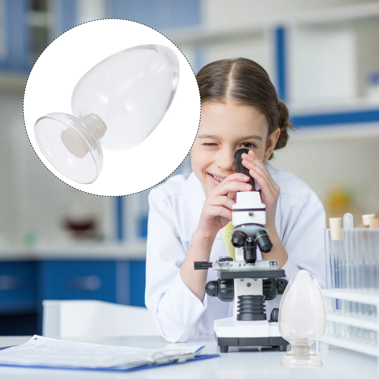 1Pcs Conical Laboratory Glass Bottle Transparent Sample Storage Bottle Heart Display Science Study Tool Conical Sample Bottles
1Pcs Conical Laboratory Glass Bottle Transparent Sample Storage Bottle Heart Display Science Study Tool Conical Sample Bottles