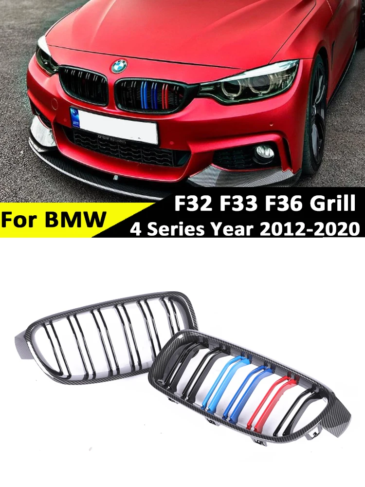 Front Bumper Kidney Carbon Grill For BMW 4 Series F32 F33 F36 F80 F82 F83 2013-2020 M4 Gloss Black M Color Facelift Grille
Front Bumper Kidney Carbon Grill For BMW 4 Series F32 F33 F36 F80 F82 F83 2013-2020 M4 Gloss Black M Color Facelift Grille