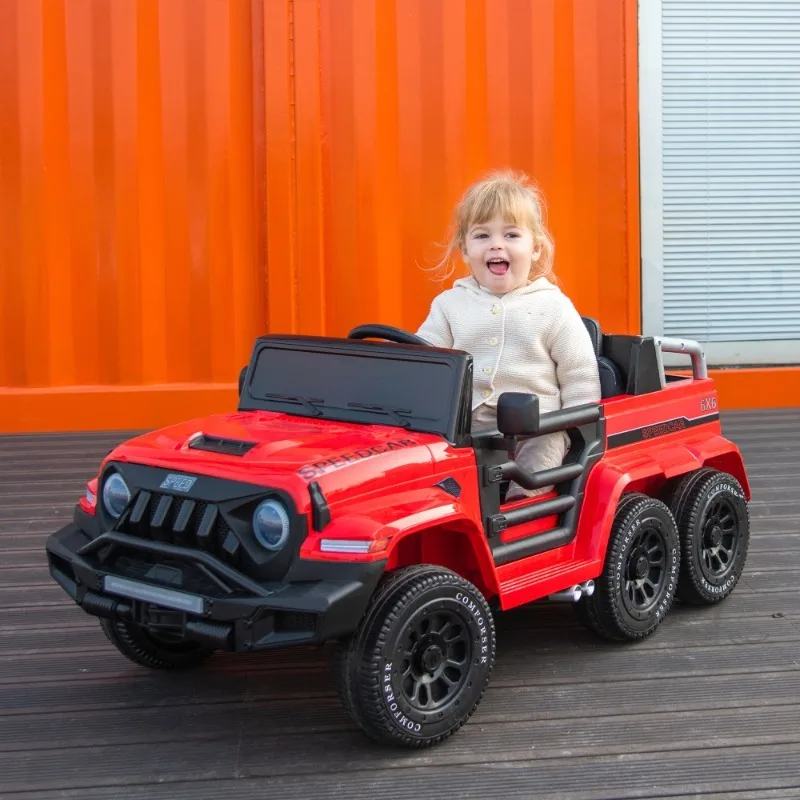 24V Ride on Car for Kids Battery Powered Ride,Parents Can Assist in Driving,Five-Point Safety Belt,Rocking Chair Mode
24V Ride on Car for Kids Battery Powered Ride,Parents Can Assist in Driving,Five-Point Safety Belt,Rocking Chair Mode