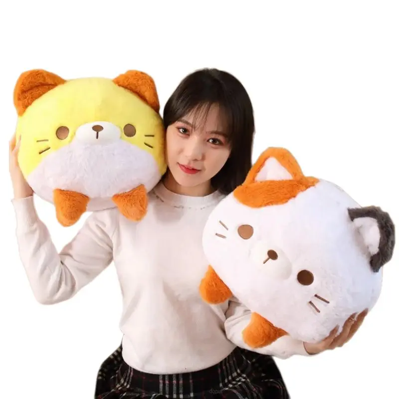 Kawaii Three Colors Fat Cat Plush Toys Stuffed Soft Round Animals Cat Pillow Nap Cushion Creative Birthday Gifts for Children
Kawaii Three Colors Fat Cat Plush Toys Stuffed Soft Round Animals Cat Pillow Nap Cushion Creative Birthday Gifts for Children