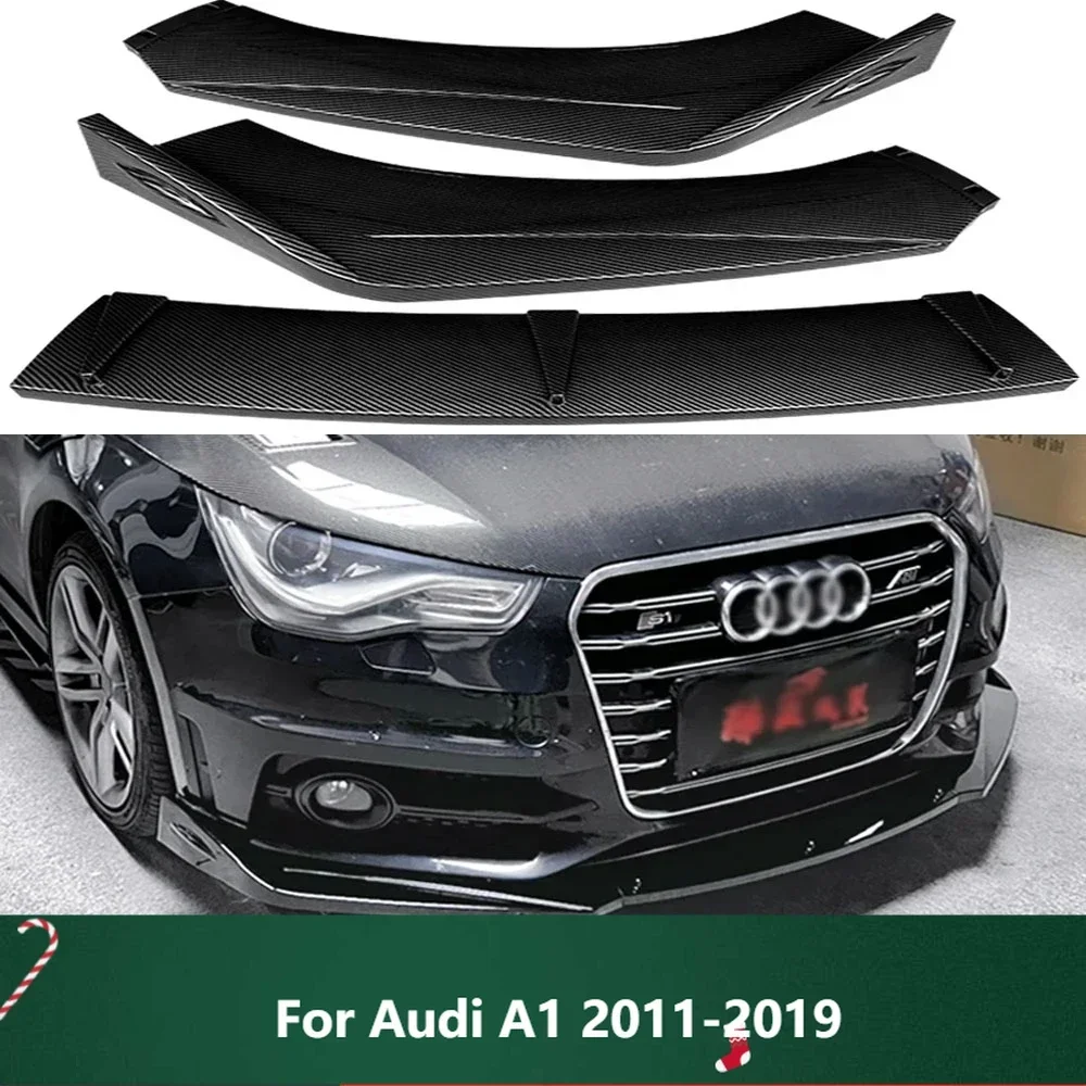New!Brand New Bright Black Carbon Fiber Pattern Front Bumper Splitter Lip Diffuser Spoiler Body Kit Protector For Audi A1 2011-2
New!Brand New Bright Black Carbon Fiber Pattern Front Bumper Splitter Lip Diffuser Spoiler Body Kit Protector For Audi A1 2011-2