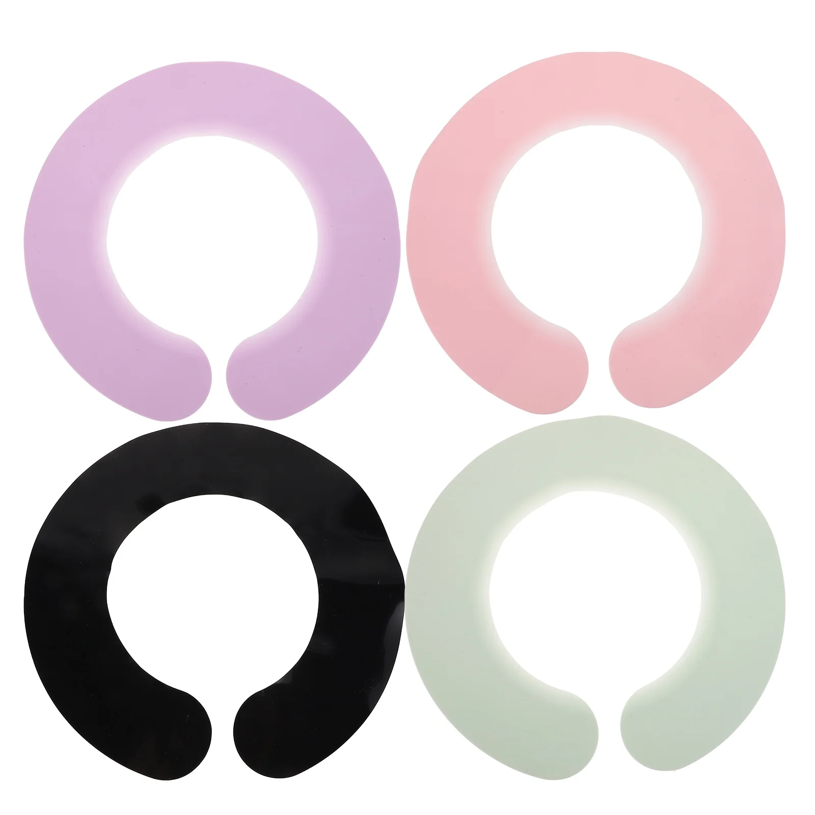 4pcs Silicone Neck Cover Hair Dye Cape Collar Waterproof Hair Cutting Wrap Hairstylists Pink Black Green Purple Salon Tools
4pcs Silicone Neck Cover Hair Dye Cape Collar Waterproof Hair Cutting Wrap Hairstylists Pink Black Green Purple Salon Tools