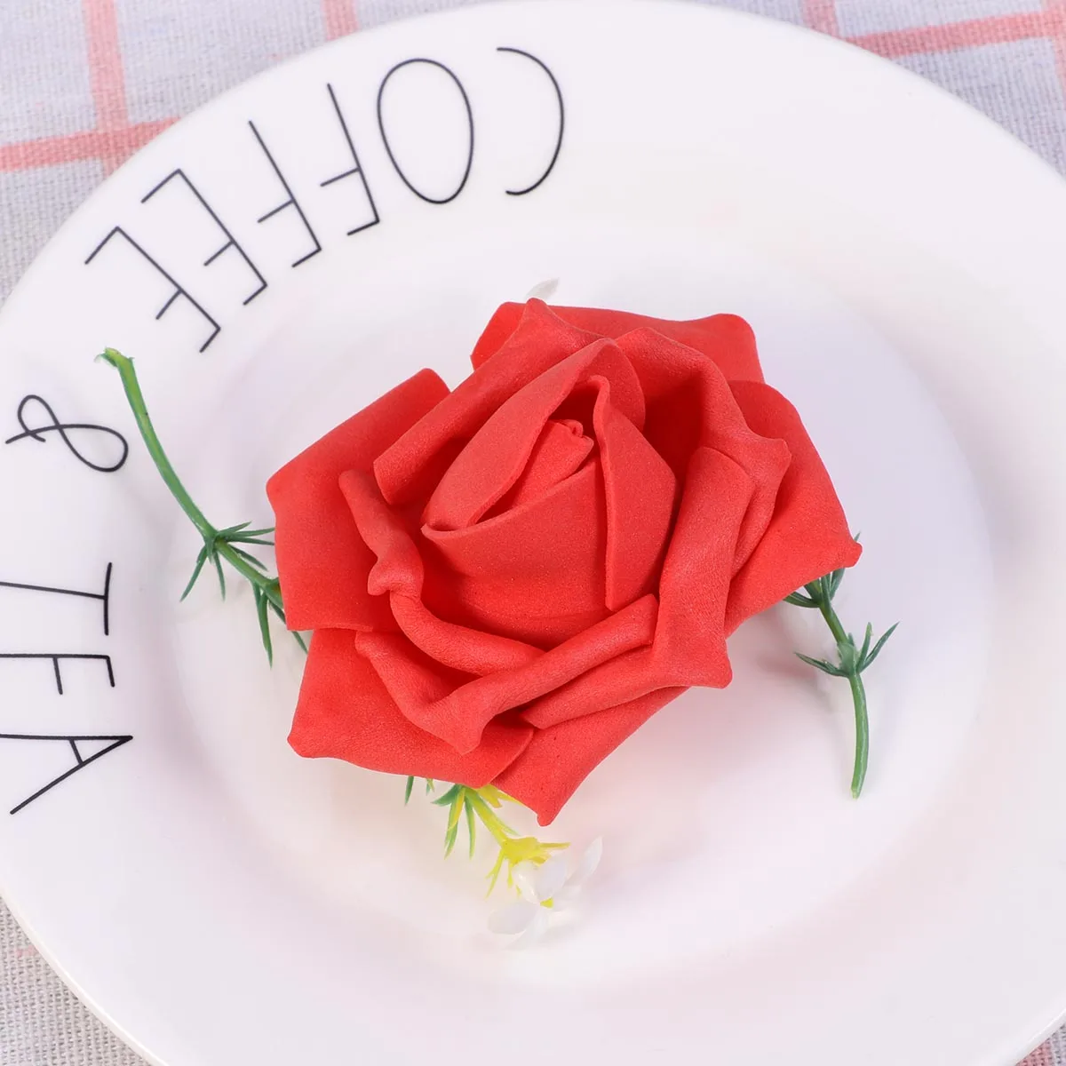 100 Pcs Artificial Rose Red Flowers Mini Fake Wedding Heads Foam Bulk Roses Bouquet
100 Pcs Artificial Rose Red Flowers Mini Fake Wedding Heads Foam Bulk Roses Bouquet