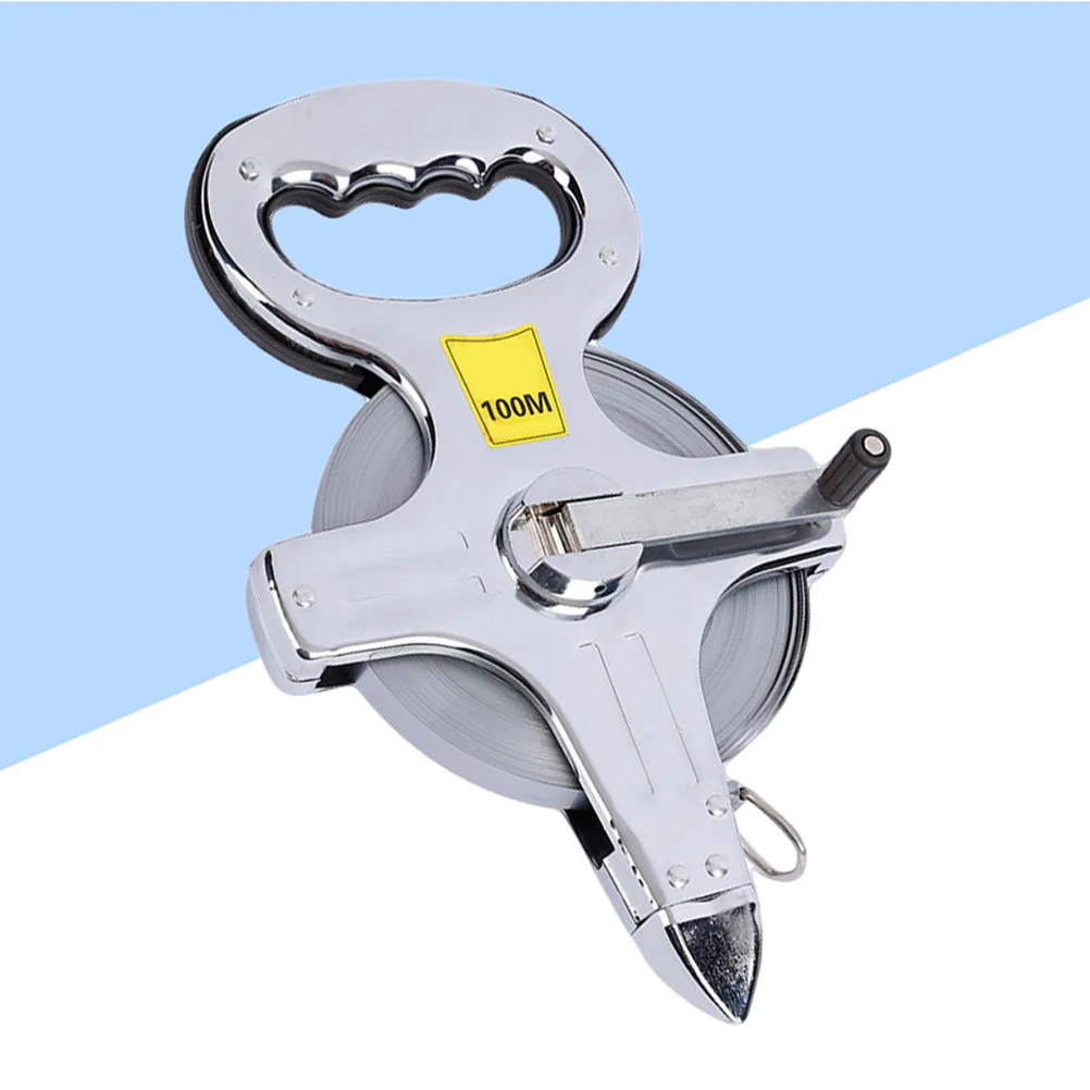 100M Measuring Tape Stainless Steel Retractable Durable Ideal for Construction Carpentry DIY Measurements Tools Accessories
100M Measuring Tape Stainless Steel Retractable Durable Ideal for Construction Carpentry DIY Measurements Tools Accessories
