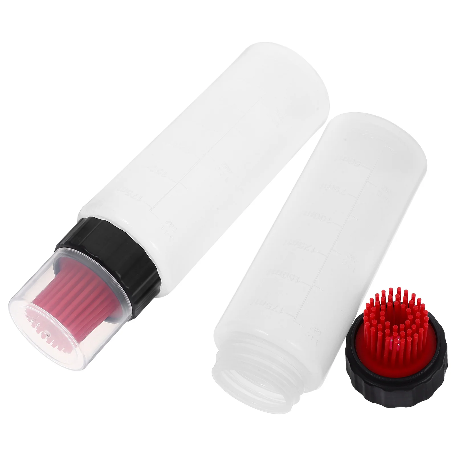 2pcs Transparent 175ml Oil Brush Bottle Silicone Press Measurement BBQ Home Kitchen Containers Lids Easy Clean
2pcs Transparent 175ml Oil Brush Bottle Silicone Press Measurement BBQ Home Kitchen Containers Lids Easy Clean