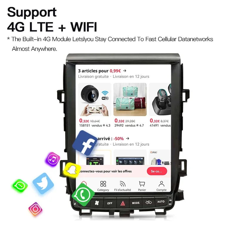 For Toyota Alphard ANH20 Elfa A20 2008-2014 DSP 4G RDS DSP 12.1'' Android14.0 Car Radio Carplay Multimedia Video Player
For Toyota Alphard ANH20 Elfa A20 2008-2014 DSP 4G RDS DSP 12.1'' Android14.0 Car Radio Carplay Multimedia Video Player