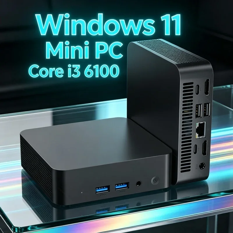 Ultimate Core I3 6100 Windows 11 Pro Mini PC 32GB RAM 1TB/2TB SSD WiFi6 BT5.2 4K HD Office Gaming PC 3 Years Warranty
Ultimate Core I3 6100 Windows 11 Pro Mini PC 32GB RAM 1TB/2TB SSD WiFi6 BT5.2 4K HD Office Gaming PC 3 Years Warranty
