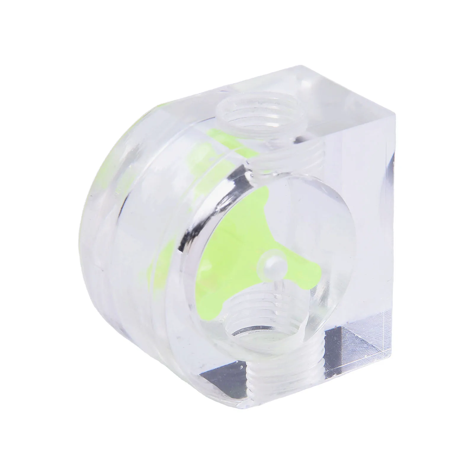 1pc 2 Way Water Cooling Indicator Acrylic Transparent Flowing Meter G1/4 Thread Ensuring Stable And Optimal Operating Condition
1pc 2 Way Water Cooling Indicator Acrylic Transparent Flowing Meter G1/4 Thread Ensuring Stable And Optimal Operating Condition