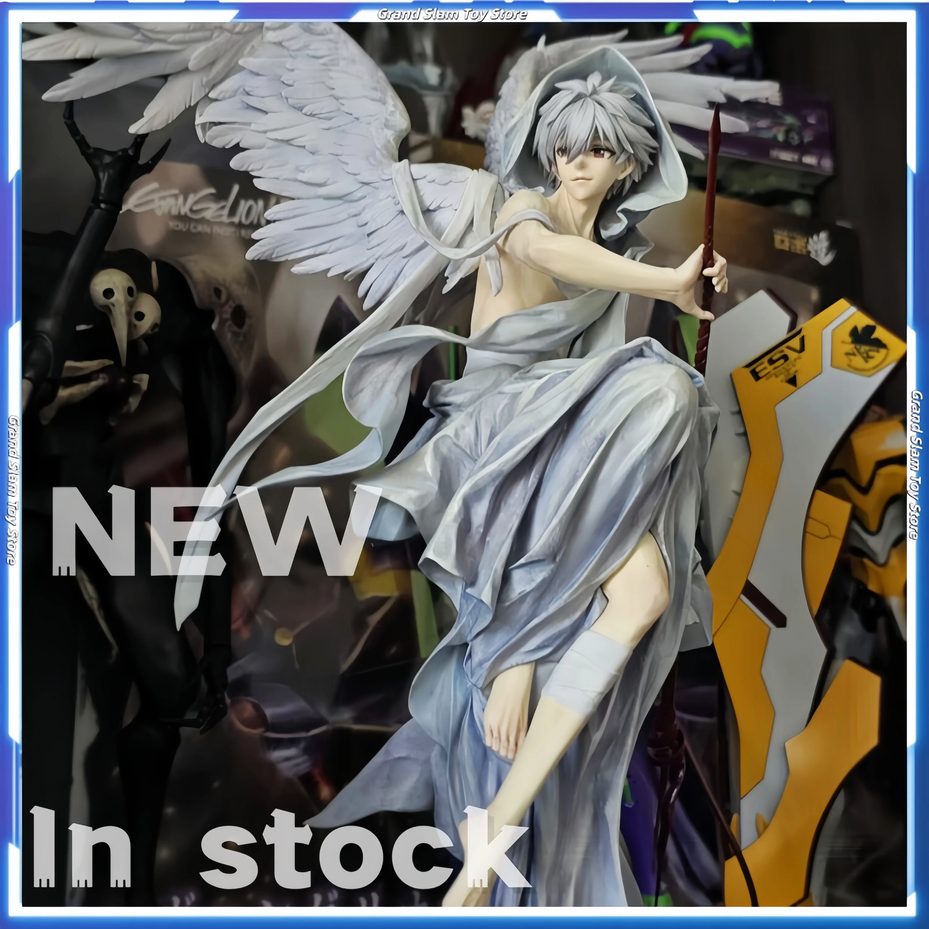 New Figure Eva Kaworu Nagisa 35cm Japanese Anime Pvc Action Figure Toy Nagisa Kaworu Statue Game Collectible Model Doll Toys
New Figure Eva Kaworu Nagisa 35cm Japanese Anime Pvc Action Figure Toy Nagisa Kaworu Statue Game Collectible Model Doll Toys