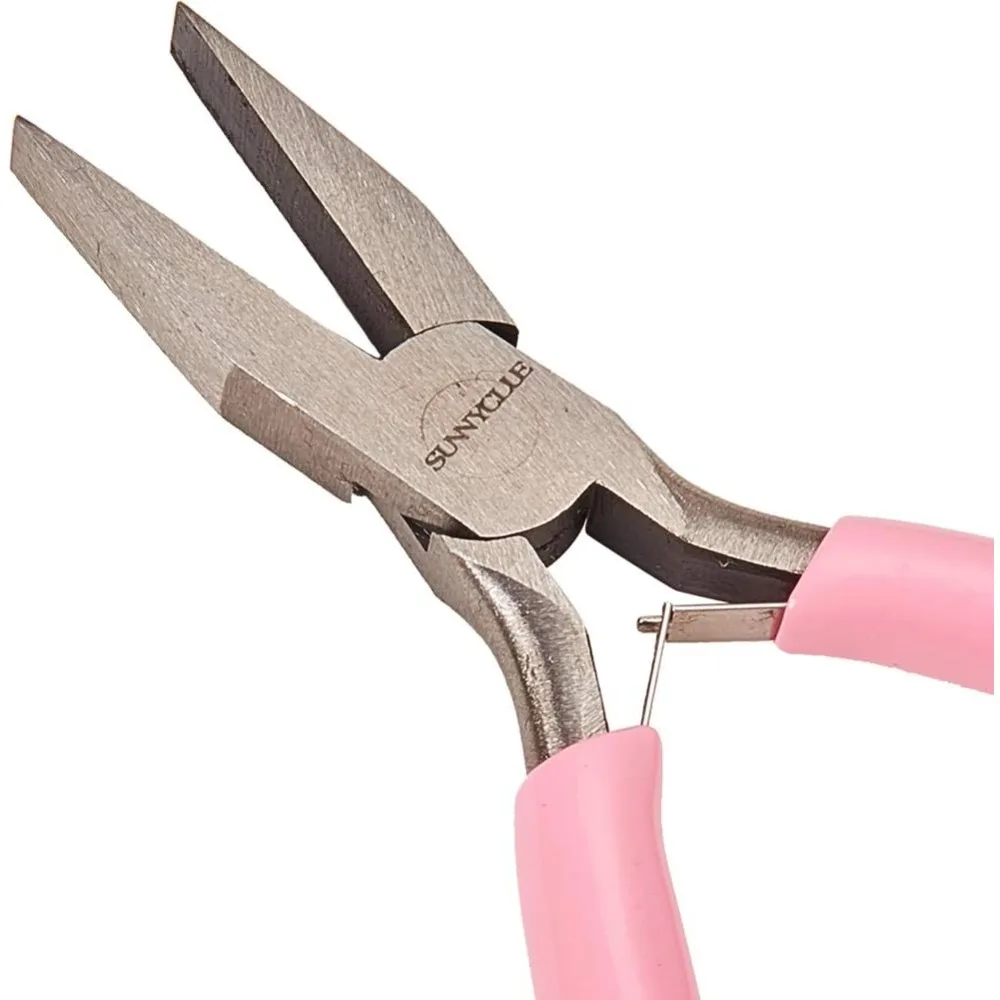 4.5 Inch Flat Nose Pliers Mini Precision Pliers Wire Bending Wrapping Forming Tools for DIY Jewelry Making Hobby Projects Pink
4.5 Inch Flat Nose Pliers Mini Precision Pliers Wire Bending Wrapping Forming Tools for DIY Jewelry Making Hobby Projects Pink