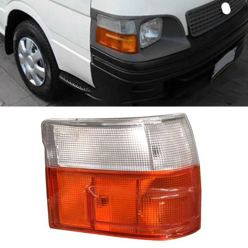 Правый боковой указатель поворота, угловая лампа, подходит для Toyota Hiace RZH 1989 1990 1991 1992 1993 1994 1995 1996 1997-2005 гг.
Правый боковой указатель поворота, угловая лампа, подходит для Toyota Hiace RZH 1989 1990 1991 1992 1993 1994 1995 1996 1997-2005 гг.