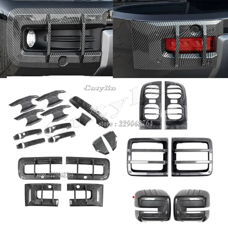 For Great Wall Haval H9 2024 2025 ABS Carbon Fiber Car Light Protect Cover Trim Exterior Rearview mirror door handle accessories
For Great Wall Haval H9 2024 2025 ABS Carbon Fiber Car Light Protect Cover Trim Exterior Rearview mirror door handle accessories