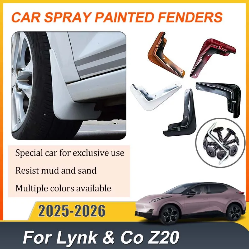 Для Lynk & Co Z20 (E335) 2025-2026: Защитные брызговики с лакокрасочным покрытием, автомобильные аксессуары
Для Lynk & Co Z20 (E335) 2025-2026: Защитные брызговики с лакокрасочным покрытием, автомобильные аксессуары