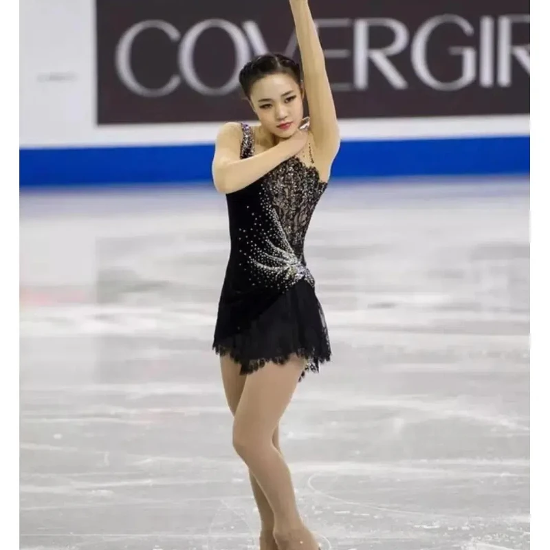 Customized Women's Figure Skating/Skating Spinning Costumes /Adult and Child Girls Performance Costumes Performance Costumes
Customized Women's Figure Skating/Skating Spinning Costumes /Adult and Child Girls Performance Costumes Performance Costumes