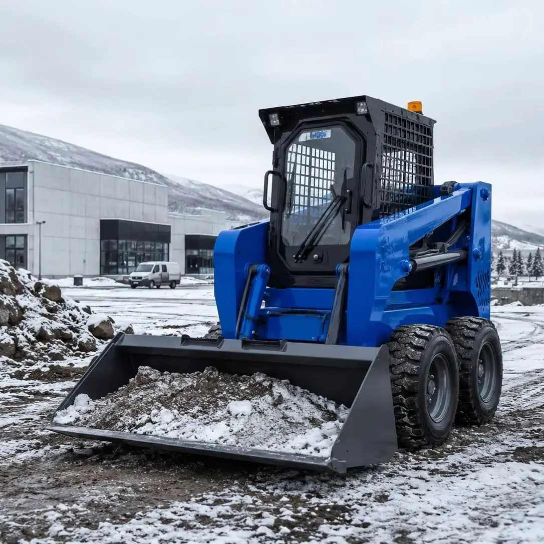 CE Approved Wheel Skid Loader Compact Hydraulic Machinery Euro 5 Diesel Engine Power System
CE Approved Wheel Skid Loader Compact Hydraulic Machinery Euro 5 Diesel Engine Power System