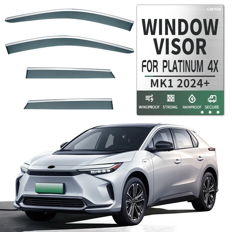 Для Toyota Platinum 4X 2024+ Дефлекторы окон, навесы-козырьки, защита от дождя и солнца для боковых окон, автоаксессуары
Для Toyota Platinum 4X 2024+ Дефлекторы окон, навесы-козырьки, защита от дождя и солнца для боковых окон, автоаксессуары