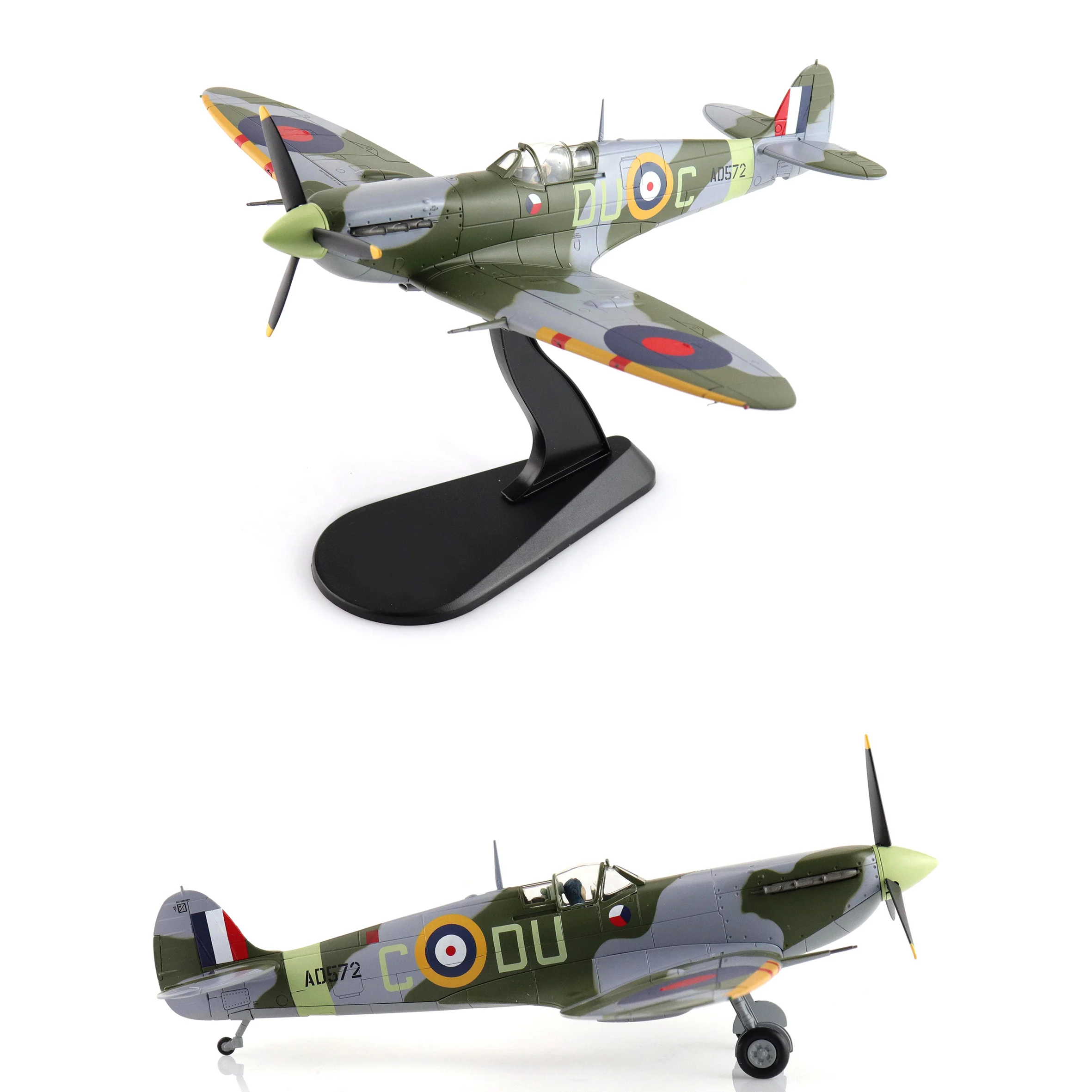 1:48 HA7858 UK Mk. Модель истребителя Vb AD572 F/O франсек Перина № 312 Sqn Весна 1942 Коллекционная модель из сплава
1:48 HA7858 UK Mk. Модель истребителя Vb AD572 F/O франсек Перина № 312 Sqn Весна 1942 Коллекционная модель из сплава