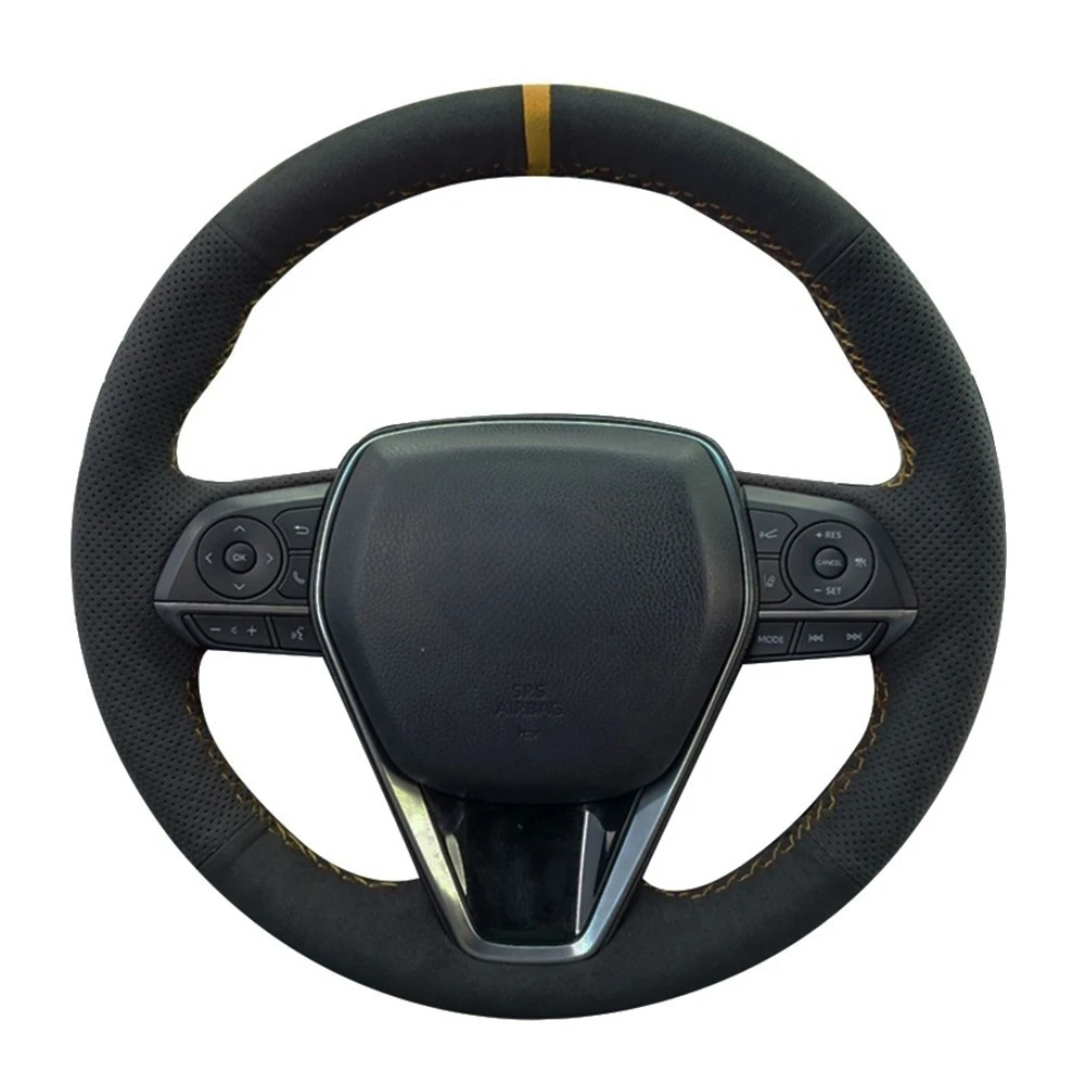 Покрытие рулевого колеса DIY автомобиля защитная коса Suede кожи Toyota RAV4 Corolla Camry Avalon 2018-2020 автомобильные аксессуары
Покрытие рулевого колеса DIY автомобиля защитная коса Suede кожи Toyota RAV4 Corolla Camry Avalon 2018-2020 автомобильные аксессуары