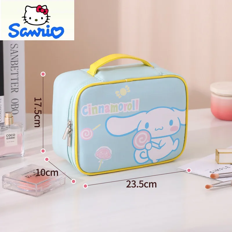 Sanrio Fashion High Quality Split Makeup Bag for Women, Large Capacity Cartoon Hello Kitty Multi functional Storage Bag
Sanrio Fashion High Quality Split Makeup Bag for Women, Large Capacity Cartoon Hello Kitty Multi functional Storage Bag