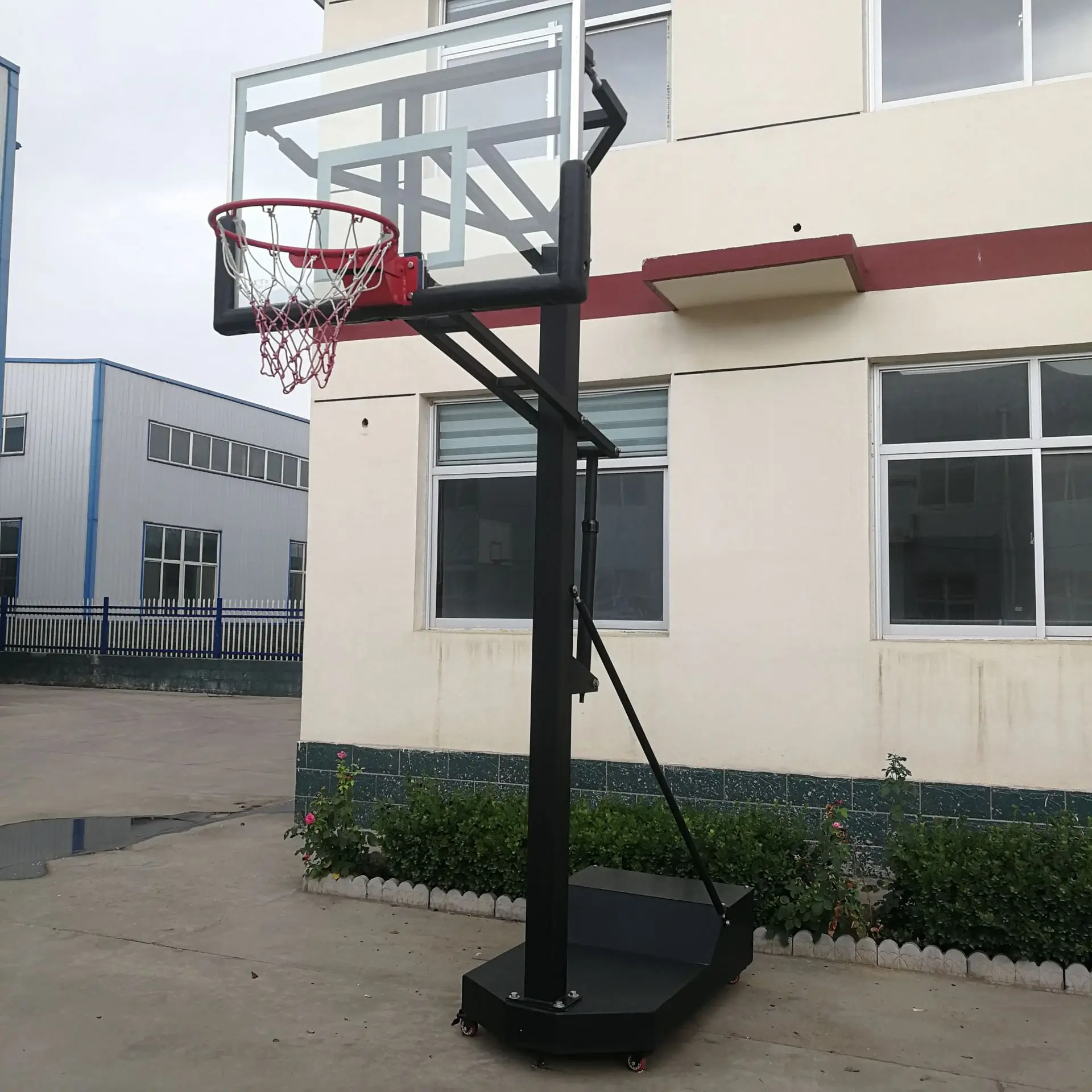 Wide Board Height Adjustment 72" for Professional Fixed Competition Basketball Hoops Stands and Backboards, Basketball Hoops
Wide Board Height Adjustment 72" for Professional Fixed Competition Basketball Hoops Stands and Backboards, Basketball Hoops