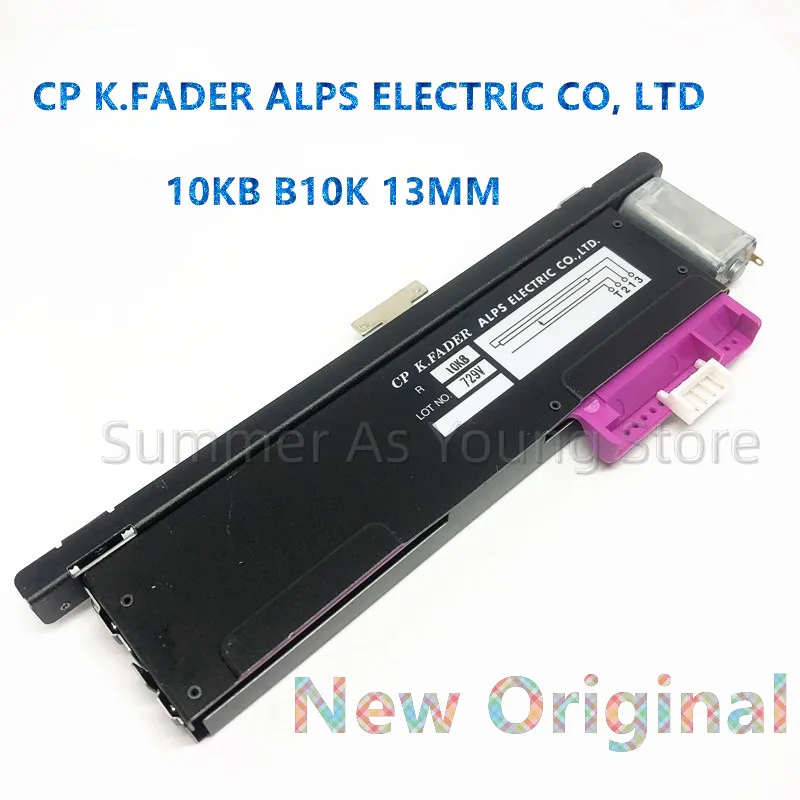 New Original CP K.FADER ALPS ELECTRIC CO, LTD 10KB B10K 13MM T-handle with Motor Rail Fader NC Taiwan Slide Potentiometer
New Original CP K.FADER ALPS ELECTRIC CO, LTD 10KB B10K 13MM T-handle with Motor Rail Fader NC Taiwan Slide Potentiometer