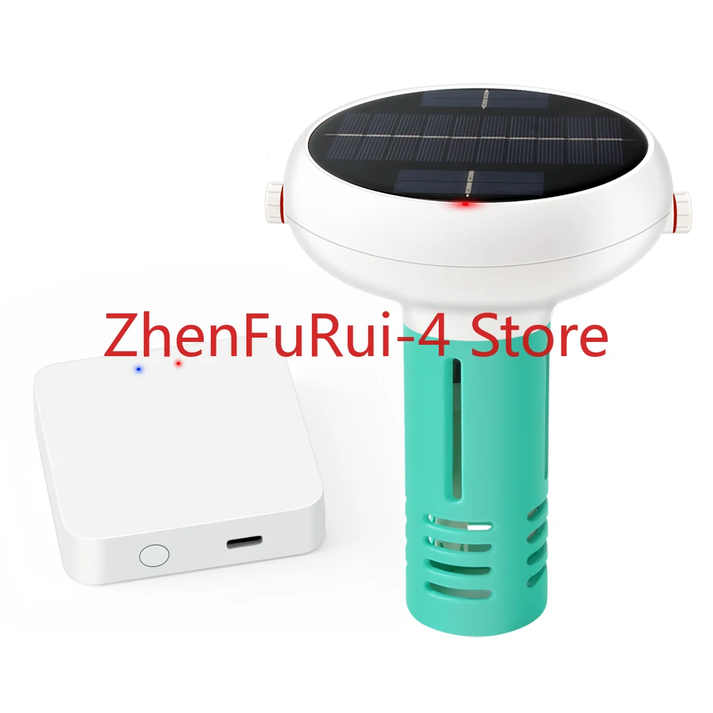 2025WIFI Solar Energy Chlorine Meter 7 inChlorine/pH/TDS/EC/ORP/Salinity/TEMP Waterproof Water Quality Monitor for Swimming Pool
2025WIFI Solar Energy Chlorine Meter 7 inChlorine/pH/TDS/EC/ORP/Salinity/TEMP Waterproof Water Quality Monitor for Swimming Pool