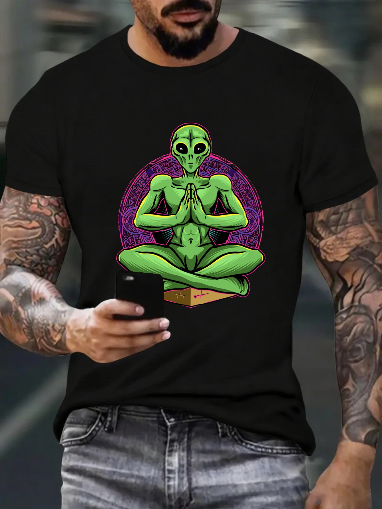 Retro Green Strong Man Graphic T-Shirt for Men, Vintage Bodybuilder Short Sleeve Tee, Casual Strongman Print Tops
Retro Green Strong Man Graphic T-Shirt for Men, Vintage Bodybuilder Short Sleeve Tee, Casual Strongman Print Tops