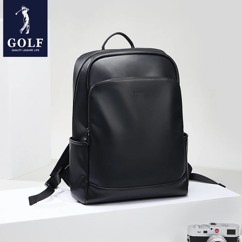 GOLF backpack men's backpack large capacity business computer backpack leather fashion high school student backpack trendy brand
GOLF backpack men's backpack large capacity business computer backpack leather fashion high school student backpack trendy brand
