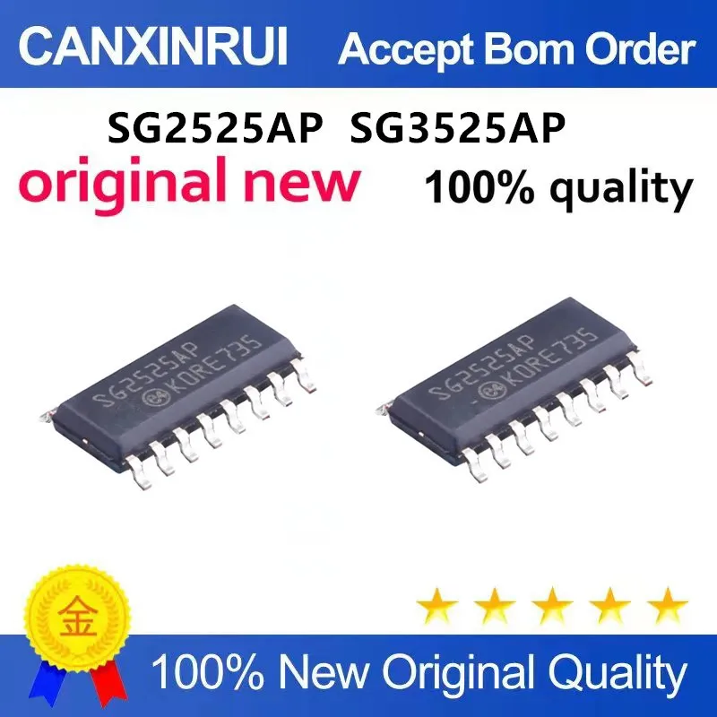 Original New 100% quality SG2525 SG2525AP SG3525AP SOP16 Integrated circuit IC chip
Original New 100% quality SG2525 SG2525AP SG3525AP SOP16 Integrated circuit IC chip