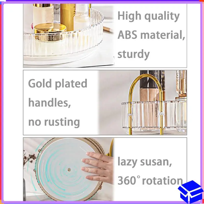 Reliable Rotating Makeup Organizer 360° Rotation Make Up Organizer Box Cosmetic Organizer Transparent
Reliable Rotating Makeup Organizer 360° Rotation Make Up Organizer Box Cosmetic Organizer Transparent