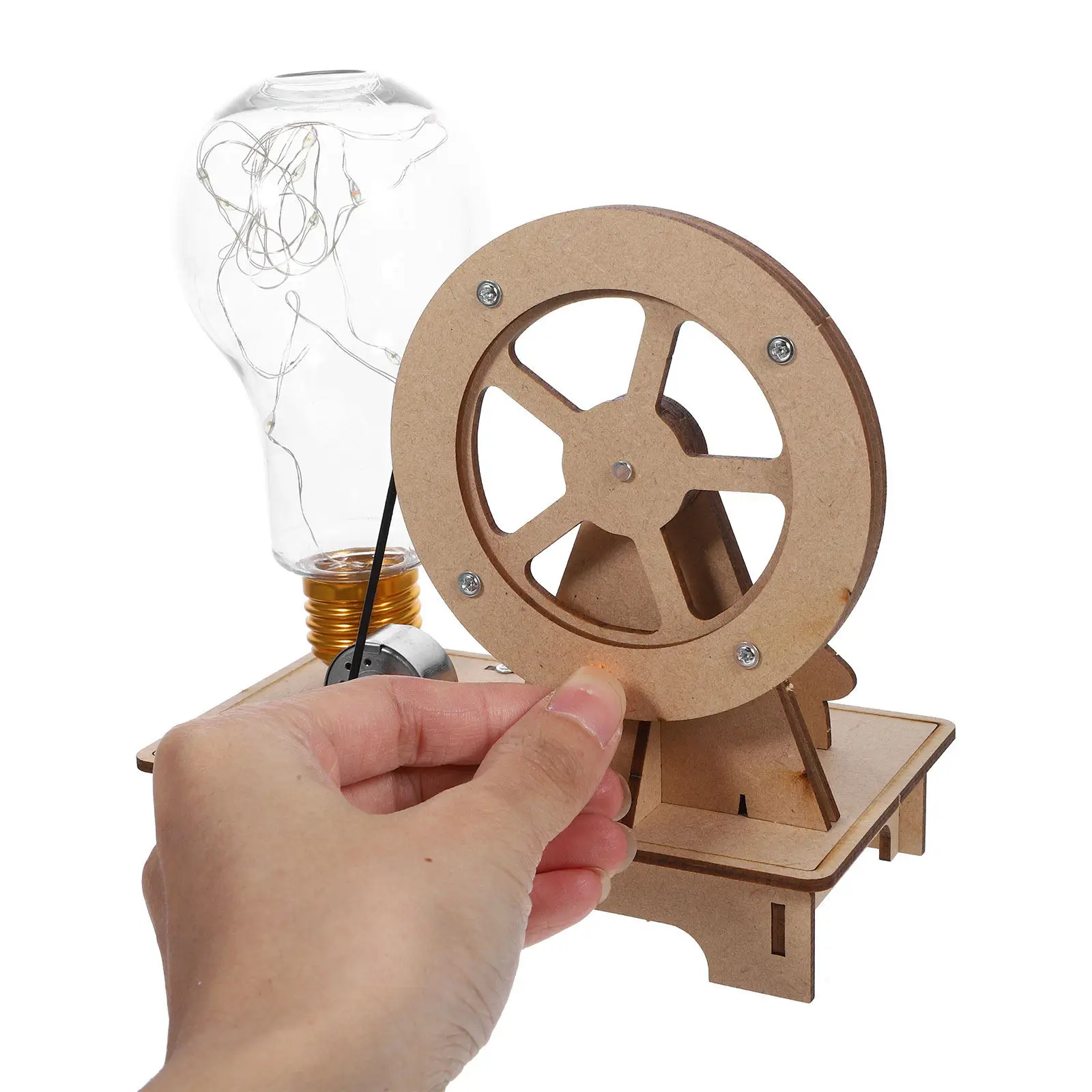 1Set Hand Crank Generator DIY Assembly Science Kit Kids Educational Electric Learning Experiment Stem Science Generator
1Set Hand Crank Generator DIY Assembly Science Kit Kids Educational Electric Learning Experiment Stem Science Generator