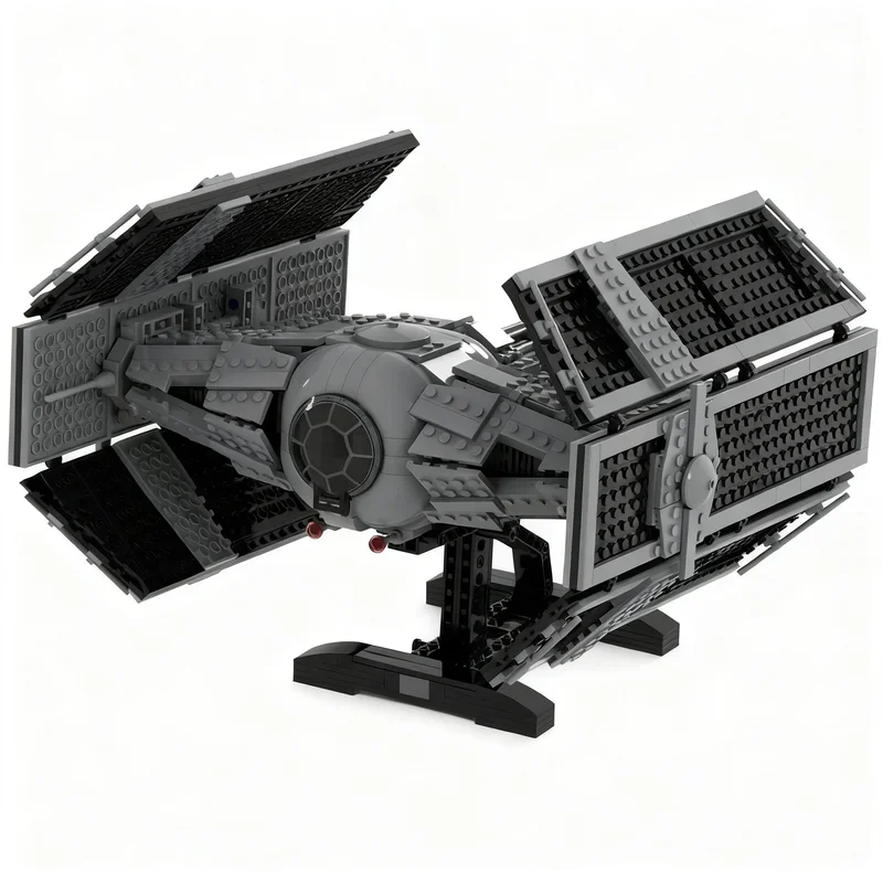 1060PCS MOC Star Battle Collection TIE Advanced Overhaul Model DIY Creative Ideas Display Assembly Building Blocks Birthday Gift
1060PCS MOC Star Battle Collection TIE Advanced Overhaul Model DIY Creative Ideas Display Assembly Building Blocks Birthday Gift