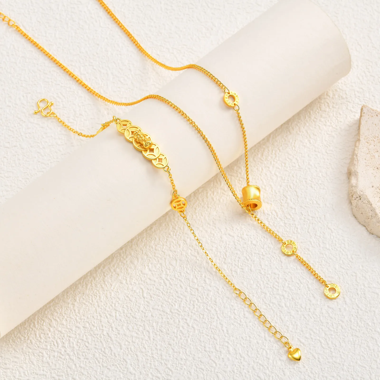 Gold Plated Copper Coin Pixiu Bracelet for Women, Wealth Attraction Good Fortune Bangle, Chinese Adjustable Feng Shui Bracelet
Gold Plated Copper Coin Pixiu Bracelet for Women, Wealth Attraction Good Fortune Bangle, Chinese Adjustable Feng Shui Bracelet