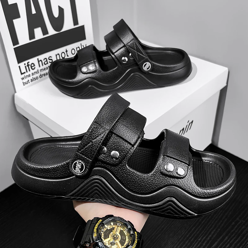 Casual Fashion Men's Sandals Summer Daily Outdoor Wear Soft Bottom Anti-Slip Water-Resistant Driving Beach Slippers
Casual Fashion Men's Sandals Summer Daily Outdoor Wear Soft Bottom Anti-Slip Water-Resistant Driving Beach Slippers