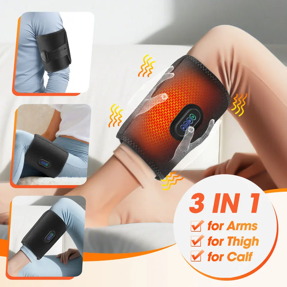 Air Pressure Calf Massager Leg Foot Vibration Heating Massage Wrap Pad Airbag Compressor Muscle Relaxation Machine Hot Compress
Air Pressure Calf Massager Leg Foot Vibration Heating Massage Wrap Pad Airbag Compressor Muscle Relaxation Machine Hot Compress