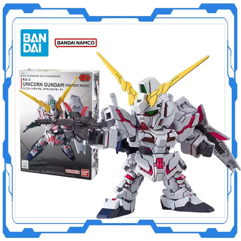 Bandai Genuine Gundam Anime Model Action Figure SDEX 005 Unicorn Gundam Destroy Mode Assembly Model Toys Gifts for Children
Bandai Genuine Gundam Anime Model Action Figure SDEX 005 Unicorn Gundam Destroy Mode Assembly Model Toys Gifts for Children