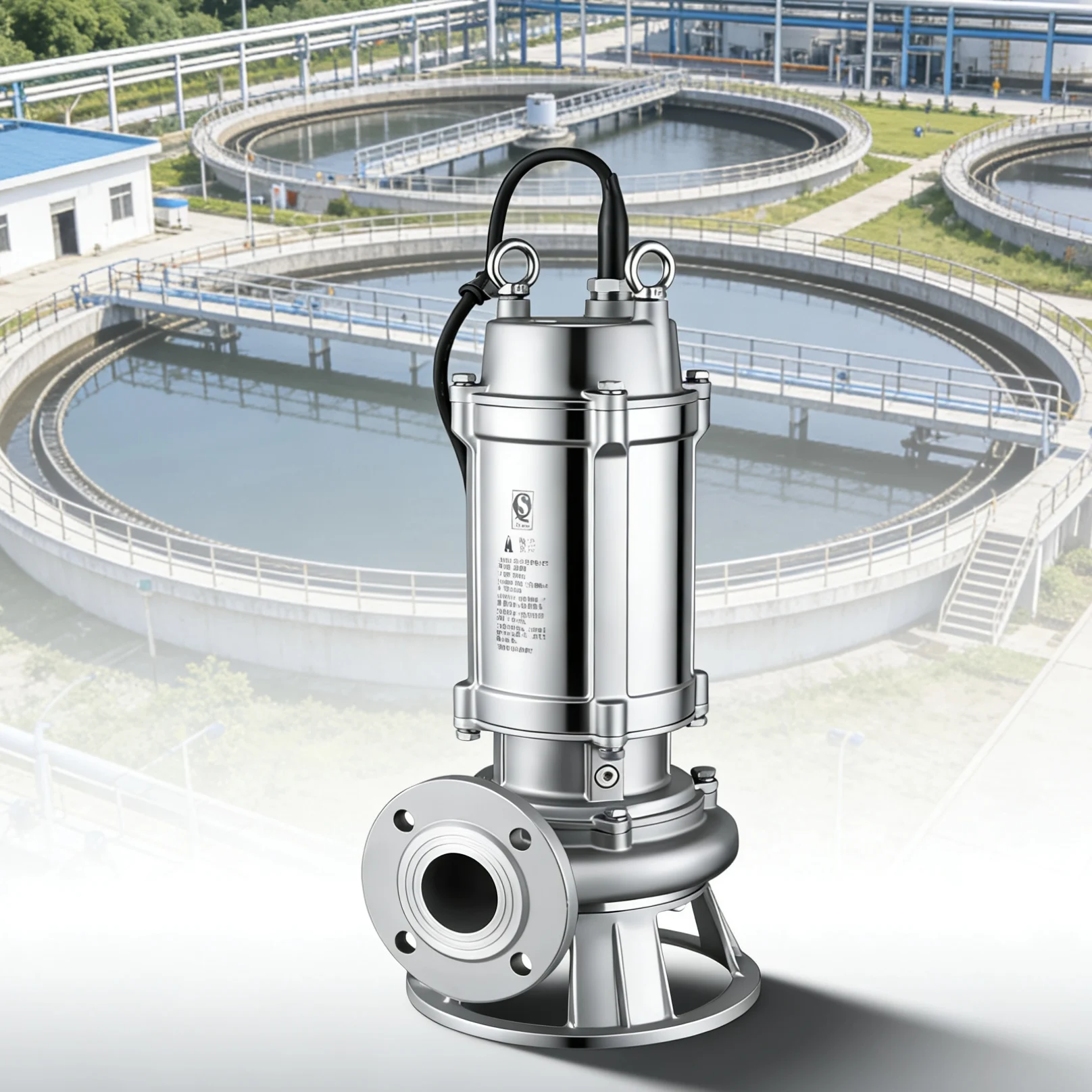 Погружной насос WQP для грязной воды, сточных вод, кислот, низкого давления, электрический, из нержавеющей стали
Погружной насос WQP для грязной воды, сточных вод, кислот, низкого давления, электрический, из нержавеющей стали