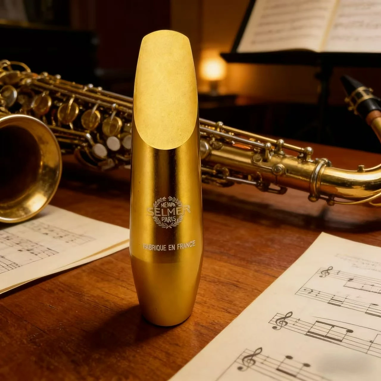 Selma Sax Mouthpiece Cover - High-quality hard metal - A high-end musical instrument accessory for saxophone players
Selma Sax Mouthpiece Cover - High-quality hard metal - A high-end musical instrument accessory for saxophone players