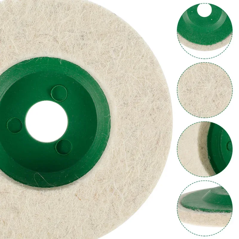 10 pcs Wool Polishing Wheel Buffing Pads Angle Grinder Wheel Felt Polishing Pad Disc Angle Grinder Accessories for Car Maintain
10 pcs Wool Polishing Wheel Buffing Pads Angle Grinder Wheel Felt Polishing Pad Disc Angle Grinder Accessories for Car Maintain