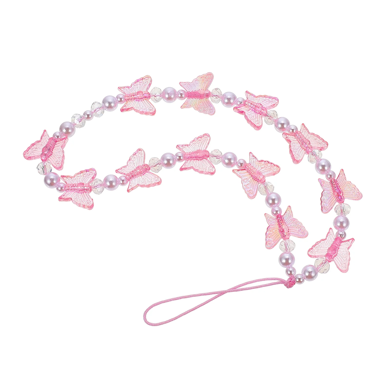 Wristband Mobile Phone Case Chain Girl Wristbands Resin Pink Cellphone Butterflies Ornament
Wristband Mobile Phone Case Chain Girl Wristbands Resin Pink Cellphone Butterflies Ornament