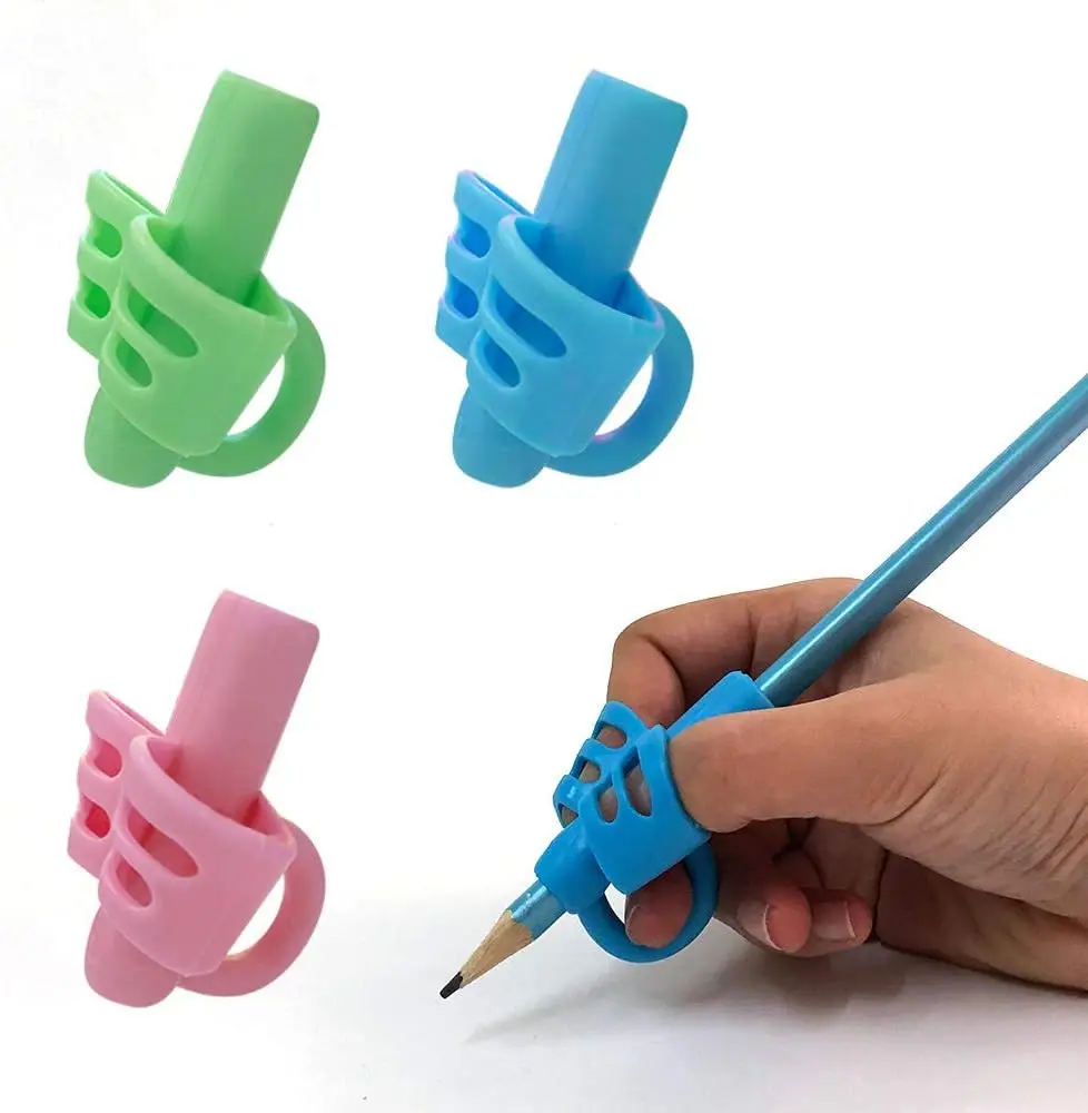 Pencil Grips for Kids Handwriting, Toddlers 2-4 Year Learning to Write, Writing Aid for Children's Training Pencils, 3 Pack
Pencil Grips for Kids Handwriting, Toddlers 2-4 Year Learning to Write, Writing Aid for Children's Training Pencils, 3 Pack