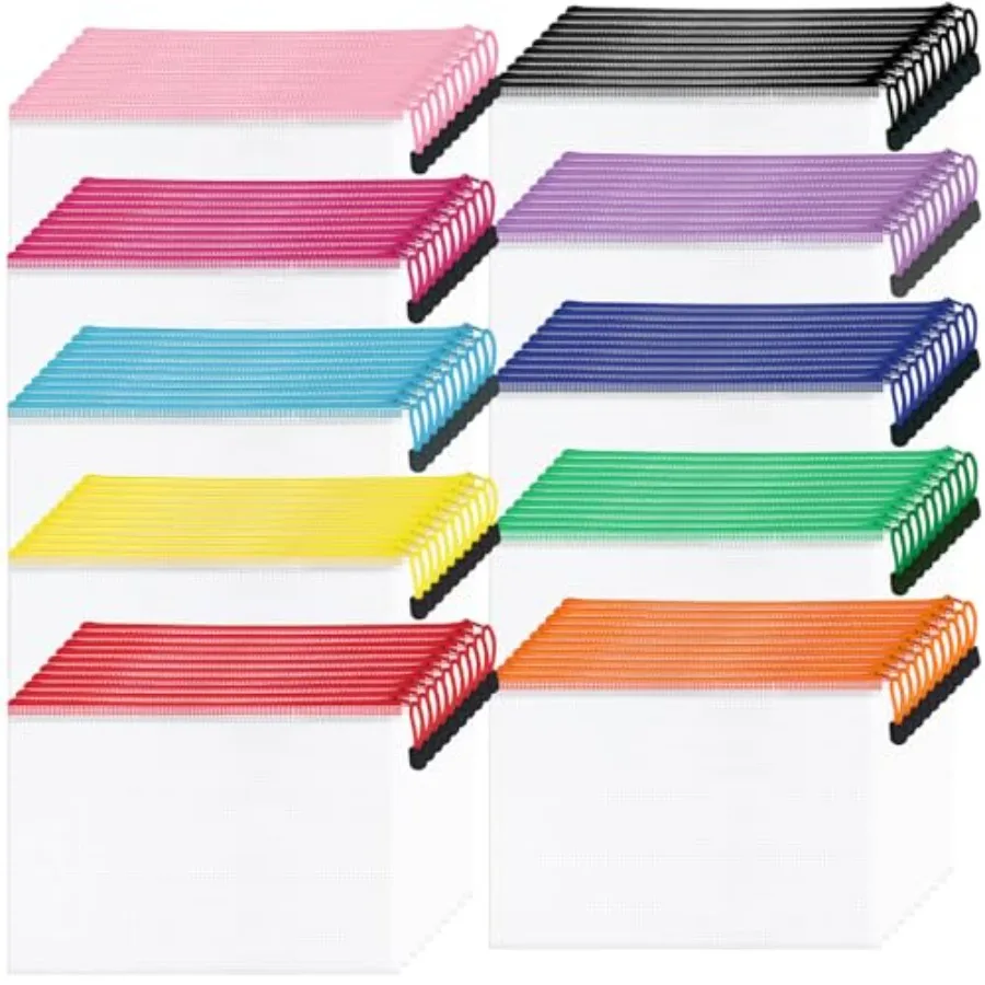 100Pack Mesh Zipper Pouch Bags Waterproof A4 Letter Size Document Zipper Pouches for Storage Teacher School Toys Puzzle Office
100Pack Mesh Zipper Pouch Bags Waterproof A4 Letter Size Document Zipper Pouches for Storage Teacher School Toys Puzzle Office