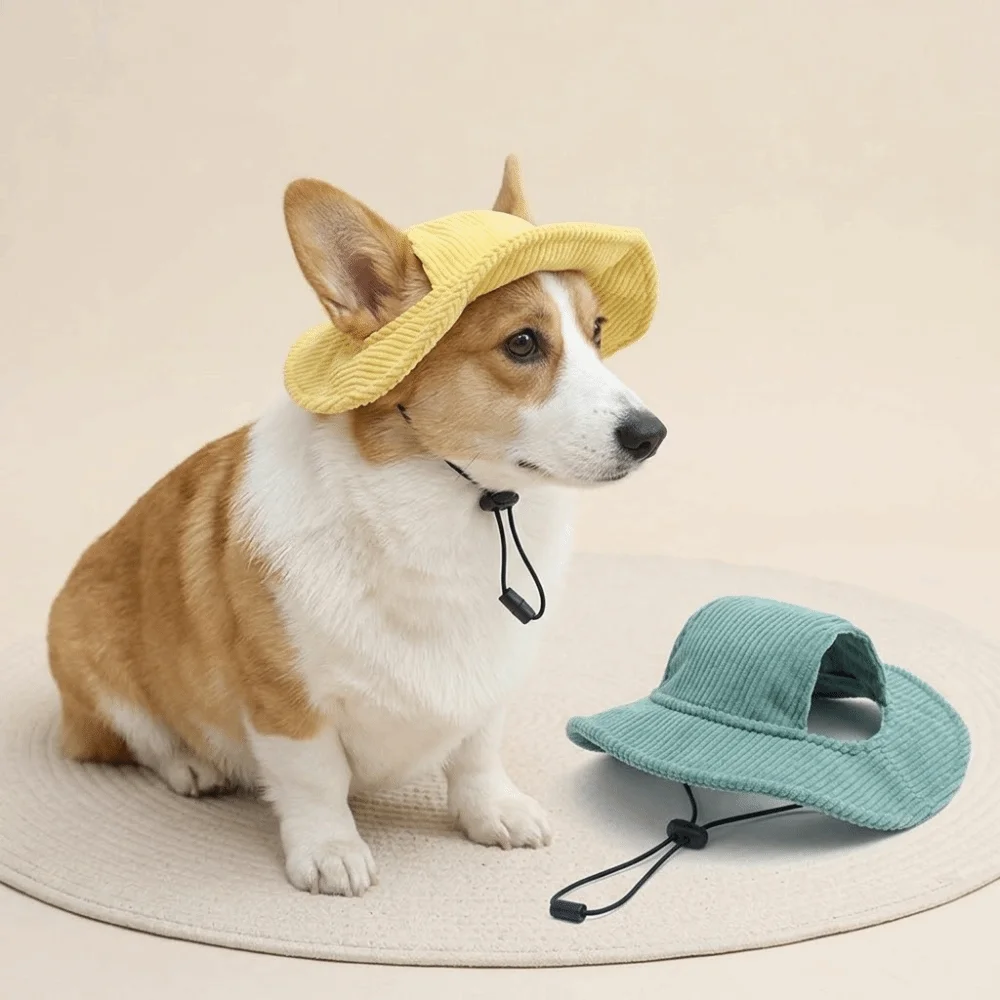 Ear Exposed Style Dog Sun Hat Wide Brim Soft Fabric Dog Ear Out Hat Light Build Adjustable Fit Pet Visor Cap Daily Going Out
Ear Exposed Style Dog Sun Hat Wide Brim Soft Fabric Dog Ear Out Hat Light Build Adjustable Fit Pet Visor Cap Daily Going Out