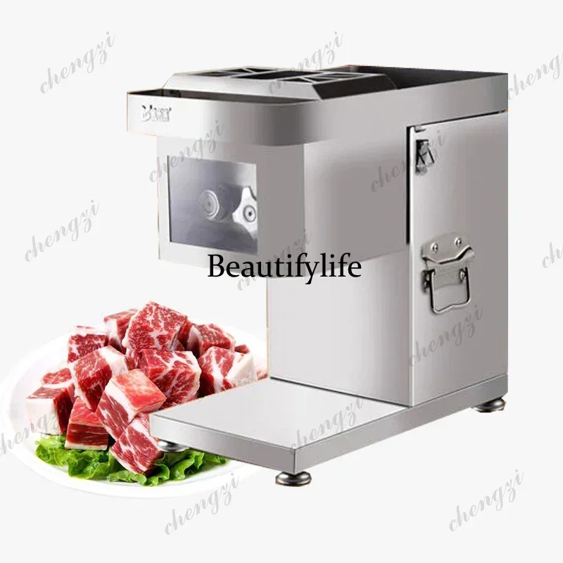 Commercial Meat Slicer Stainless Steel Automatic 1500W Meat Shred Slicer Dicing Machine Electric Vegetable Cutter Grinder
Commercial Meat Slicer Stainless Steel Automatic 1500W Meat Shred Slicer Dicing Machine Electric Vegetable Cutter Grinder