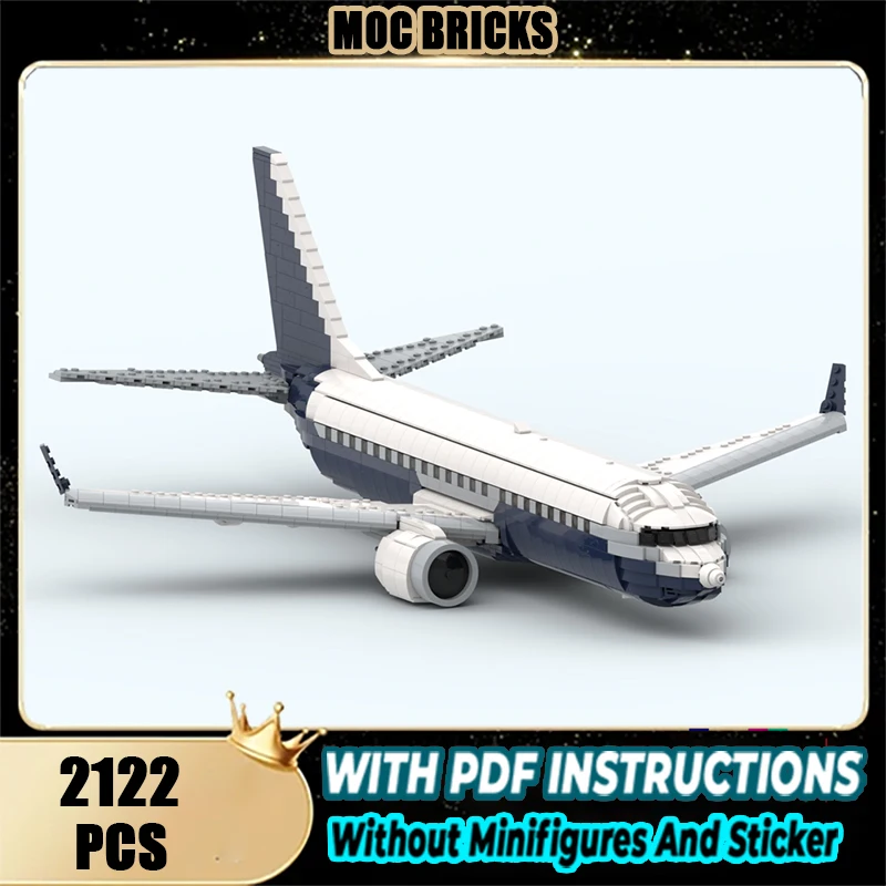 Exquisite new product MOC building block Boeing 737-800 (NG) technology modular children's toy gift DIY assembly set!
Exquisite new product MOC building block Boeing 737-800 (NG) technology modular children's toy gift DIY assembly set!